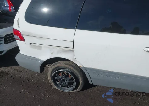 2001 Toyota Sienna Ce from USA, damaged, VIN 4T3ZF19C11U394503